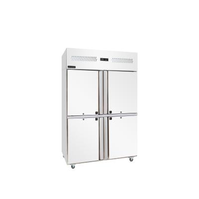 China Wholesale Single-temperature 2021 Stainless Steel Upright Kitchen Refrigerator Commercial Freezer 304 Equipment SFVP-120-4 for sale