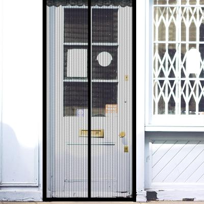 China 2021 New Automatic Closing Durable Door Mesh Screen Door Heavy Duty Magnetic Curtain Door Mosquito Netting for sale