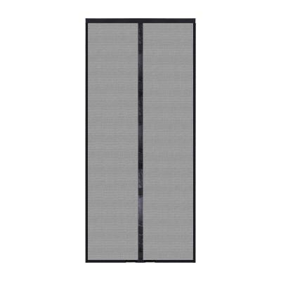 China Wholesale Easy Closing Automatic Mosquito Net Magnetic Bedroom Screen Door Installation Soft Screen Door for sale