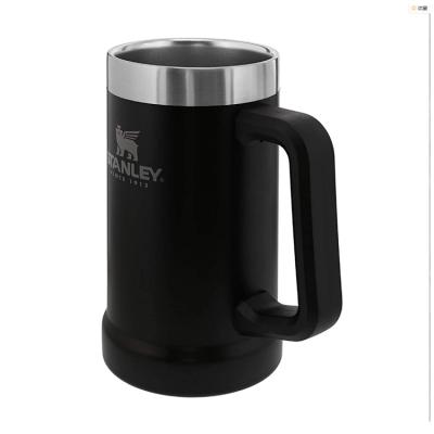 China Viable Made In China 2022 Factory Direct Sale 709 Hot Sale 709 Beer Mug Stainless Steel Vacuum Beer Stoneware Mug Juice Beer Cup Tumbler for sale