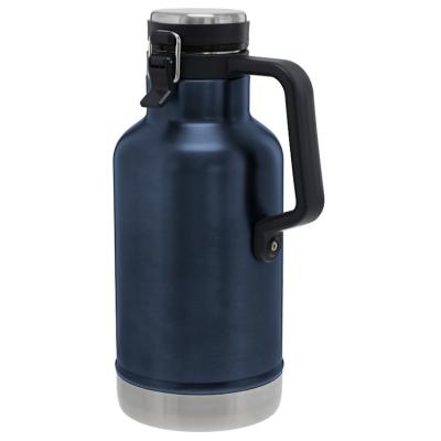 China Viable Factory Wholesale Free Custom Double Wall Stainless Steel Vacuum Thermos Beer Shaker With Handle for sale