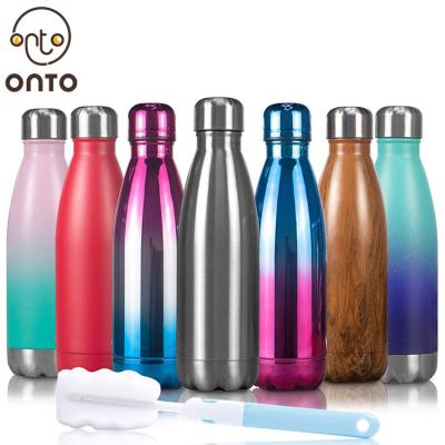 China Free Sample 500ml 750ml 1000ml 1500ml 1800ml Free Sample Thermo Stainless Steel Custom Vacuum Insulated Water Sport Bottle for sale