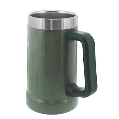 China Factory direct sales 2021 709ml hot stemless mug viable mug German Juice Beer Cup Stainless Steel vacuum beer mug for sale