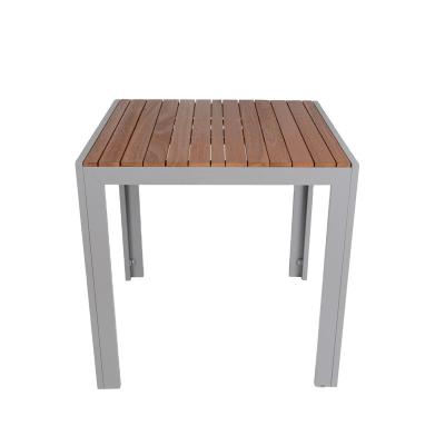 China Customized 75x75cm Garden Square Wooden Table Table for sale