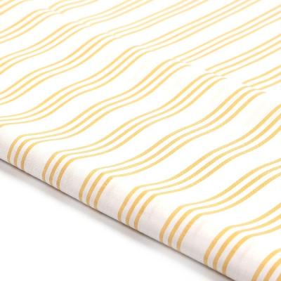 China Wholesale Anti-Static Customized Style 100Gsm Woven Plain Woven Stripe Resist-Dye TC Fabric Fabric for sale