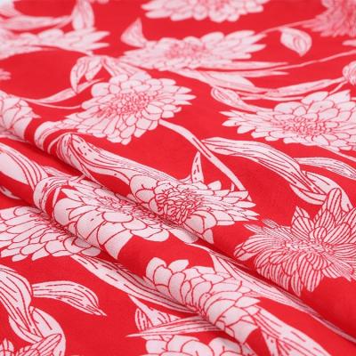 China Custom Cheap Stock 100% Memory Lot Polyester Curtain Printing Chiffon Fabric for sale