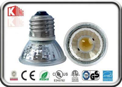 China Par16 de abrigo de vidro Dimmable conduziu a ESPIGA 5W 420lm do projector do diodo emissor de luz dos bulbos HR16 E27 à venda