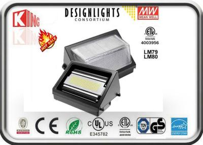 China Waterproof LED Wall Pack Lights 5000lm DLC Approval with Meanwell driver for sale