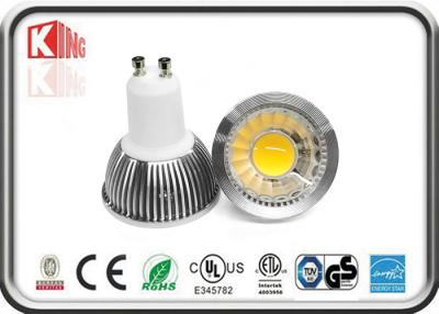 中国 白い性質は/屋内でつくことのための白い GU10 5W LED のスポットライト 400~450lm を冷却します 販売のため