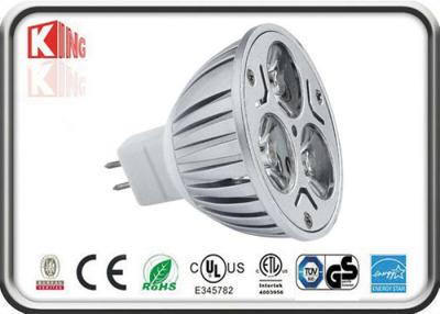 China Luz del punto de MR16 Dimmable LED, poder más elevado 3 proyector de x 3W/3 x 1W LED en venta