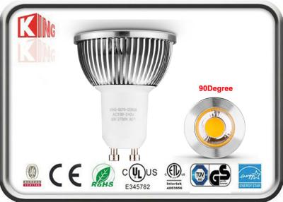 China Aluminum 5 W COB GU10 Room LED Spot Light 500lm With CE ROHS for sale