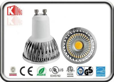 China CE , RoHS High Power Gu10 Led Lamps Aluminum COB 5W 2700k 500lm for sale