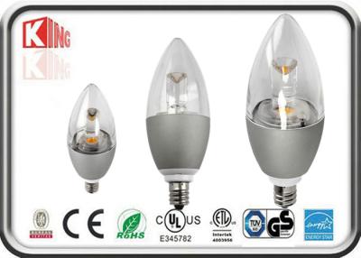 China 3.5w E14 twist candle led filament bulb, CE/SAA approval led filament lamp Chandelier for sale