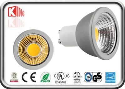 China High Efficiency 7 Watt COB GU10 LED Spotlight 110V AC For Coffee Bar / Dining Room for sale