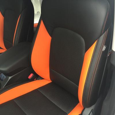 China Business/Car Seat Cover 13pcs Luxury Leather Custom Black Universal Waterproof Car Seat Cover Set For Tesla for sale