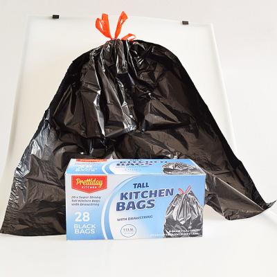 China 30 Gallon Oriental Drawstring Trash Bag for sale