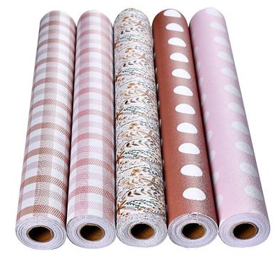 China Self Adhesive Modern Waterproof Home Decoration Wall Stickers PVC Self Adhesive Wallpaper for sale