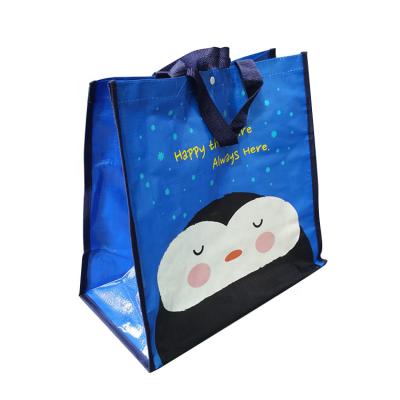 China Recyclable Custom Recyclable Non Woven Bag Promotion Eco Friendly Shopping Reusable Non Woven Bag for sale