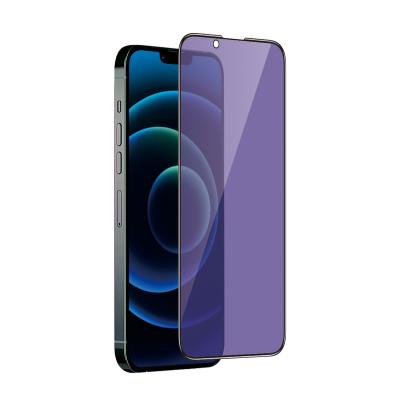 China New Anti Blue 2 Packs In 1 Box Anti Full Blue Light Weight Screen Protector Tempered Glass For Iphone X/xs for sale