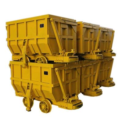 China energy & KC1.2-6 Side Dump Mining Cart Coal Mine Railway Side Dump Mining Wagon Large Volume Side Dump Truck for sale