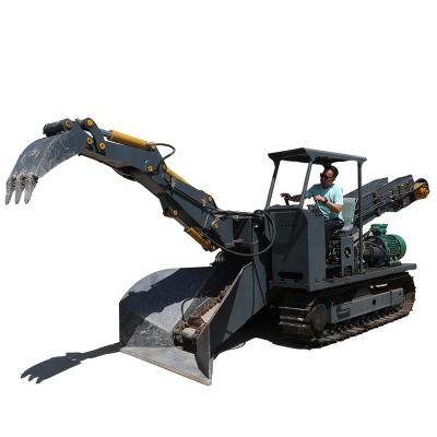 China Construction worksÂ   ZWY-80 Rock Loader Crawler Mucking Type Tunnel Excavator Mucking Mining Grilled Slag Machine for sale