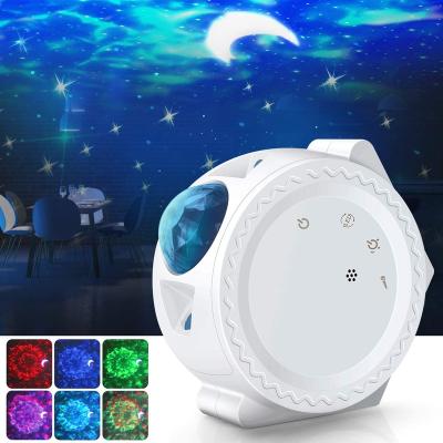 China Biumart Home Decor Galaxy Lamp WIFI Alexa Rechargeable Moon Nebula Starry Modern Star Night Light Projector for Baby Room Decoration for sale