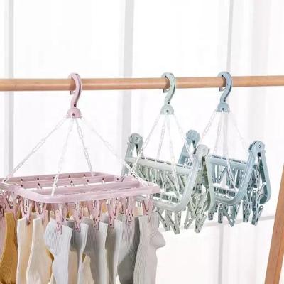 China Biumart Saling Durable Hot Hanger For 32 Staples Multifunctional Socks Socks Hanger Plastic Underwear Sock Hanger for sale