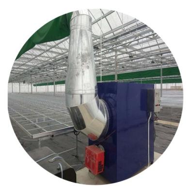 China Greenhouse Heating System Oil/Gas/Alcohol Fired Thermal Heater Hot Fan LXQK100 for sale