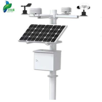 China Lvzhixin IOT Wire/Wireless Digital Automatic Smart Agriculture Weather Station for Industry Greenhouse Farm for sale