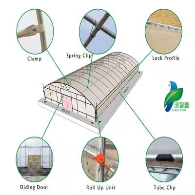 China Tunnel Greenhouse Tunnel Greenhouse Single Tunnel Garden Greenhouse for sale