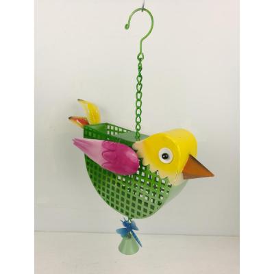 China Duck Single Wall Flower Pot Handmade Outdoor Hanging, S/3 Set Flower Pot for sale