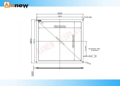 China 17 inch Infrared Touch Panel Multi Touch Screen for ATM banking Machines for sale