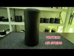 How is good vulcanized rubber for air spring made?