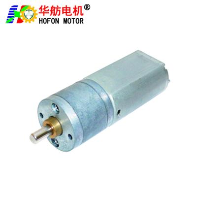 中国 Hofon China Supplier Hofon Motor Hot Sell DC High Torque Electric Motor With Reduction Gear DC Motor 20mm 12V 24V 販売のため