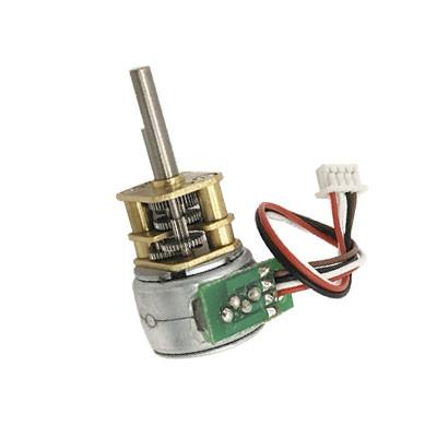 China 15mm 5V / 12V Geared Stepper Motor DC Gear Motor for Fusion Splicer Robot Toy for sale