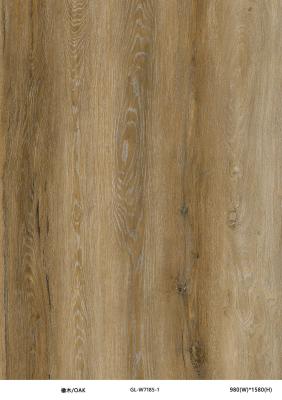 중국 Wood Splicing UV DIY Oak Stone PVC Vinyl Laminate Flooring Modern Western Style GL-W7185-1 판매용