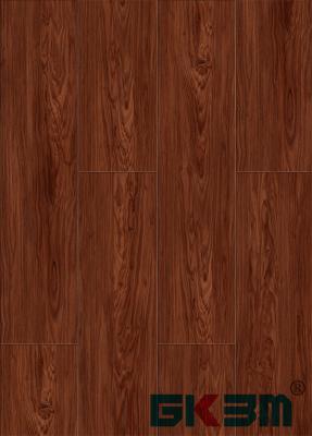 China DP-W82294-7 Fireproof Waterproof  Red Luxury SPC Flooring Plank Walnut Large Grain 5mm for sale