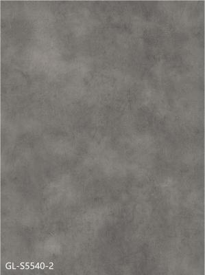 Cina Clic amichevole GKBM GL-S5540-2 di Eco Grey Cement Vinyl Flooring Unilin in vendita