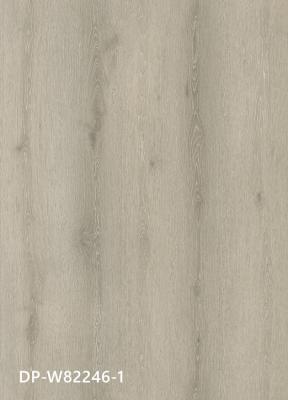 China 0.3mm SPC Holz, das Griffigkeits-Europäer Grey Oak GKBM DP-W82246 ausbreitet zu verkaufen