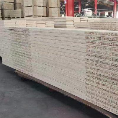 China Contemporary Customize First Class Scaffolding Over 9 Pine Panels LVL Plywood Wooden Plank for sale