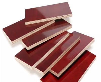 China Red contemporary 18mm CE film faced plywood for concrete construction formwork1 for sale