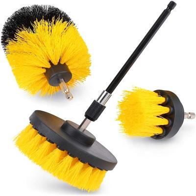 China Household Use Floor Cleaning Brush Electric Drill Cleaning Drill Attachment Kit Set for sale