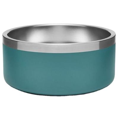 China Dog 64oz Cat Pet Antislip Bowl Viable Large Capacity Volume Stainless Steel for sale