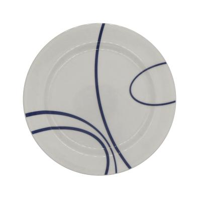 China Melamine 100% Viable Wholesale Custom 9.8 Inch Printing Melamine Dinner Plates for sale