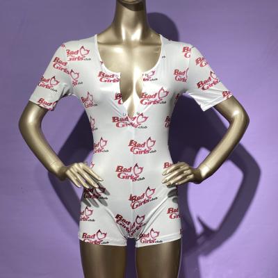 China Breathable ready to board women thank you cute cartoon bad girls club onesie for sale