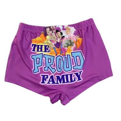 China Wholesale Anti-wrinkle Women's Proud Family Snack Shorts for sale