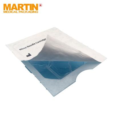 China Water Resistant Coated Tyvek Paper Lids Dupont Tyvek Paper Cover Hot Sealing Tyvek Paper For Thermoforming Medical Trays And Sterile Pouch for sale