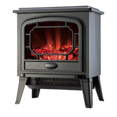 China Konwin Fireplace Electric Stove Independently Flame Effect, Portable Clear Space Heater For Indoor Use SFP201 for sale