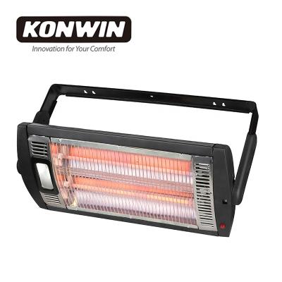 China Wide Angle Design Konwin Infrared Patio Heater Electric Wall Heater PH-1500L for sale