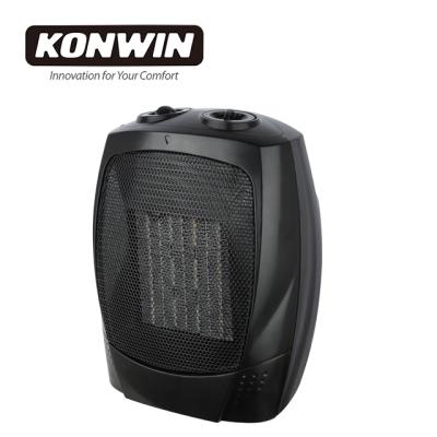 China Tip Over Switch Konwin Ceramic Adjustable Thermostat Space Heater , Electric PTC-903 for sale